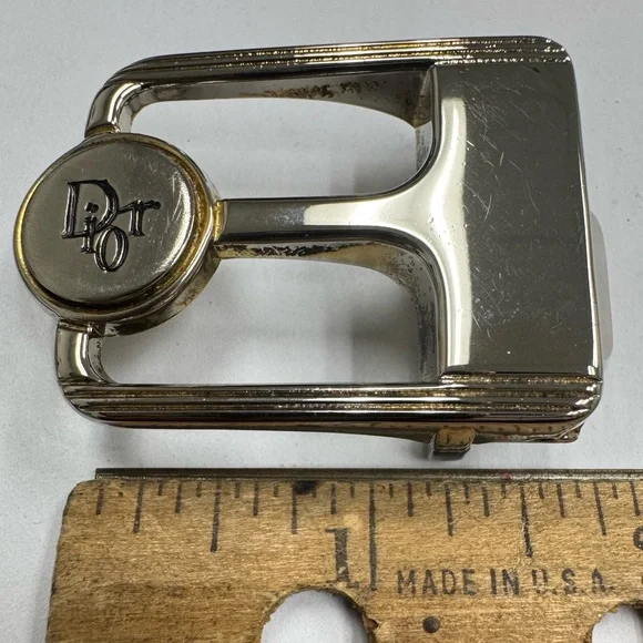 Dior Silver Belt Buckle - Picture 6 of 8